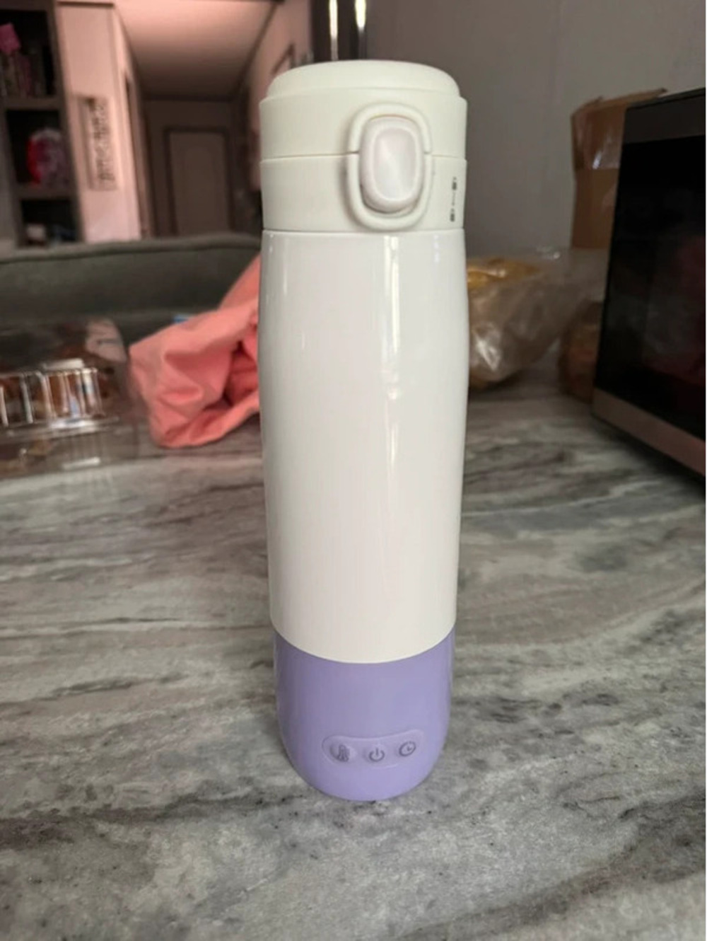 Portable bottle warmer